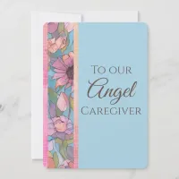 Meadow Lane Caregiver THANK YOU CARD