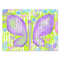 Butterflies of Love Joy Peace Happiness Harmony  Tissue Paper