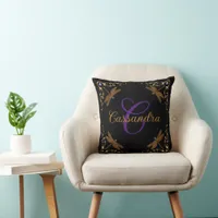 Magical Fairy Tale Fantasy Personalized Throw Pillow