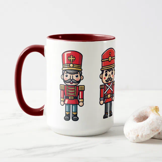 Christmas Nutcracker Soldier Xmas Happy Holidays Mug