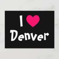 I Love Denver Postcard