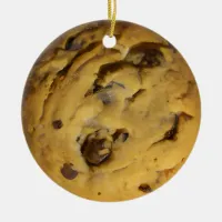 Merry Christmas Weir-dough | Funny Choc Cookie Pun Ceramic Ornament