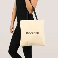 Martial Arts iBlackbelt Tote Bag