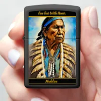 Tribal Writing : Artistic Patterns Zippo Lighter