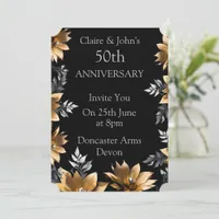 Celebrate 50 Years of Love and Togetherness Invitation