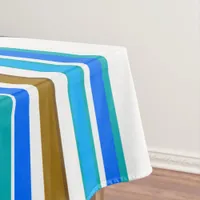 Modern Stripes Holiday Tablecloth