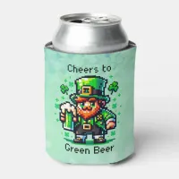 St Patrick's Day Leprechaun | Cheers to Green Beer Can Cooler