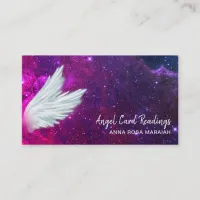 *~*  Cosmos  Galaxy  Angel Wings Stars Universe Business Card