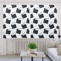 Movie Clapperboard Clapboard Pattern Blackout Curtains