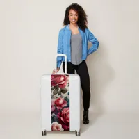 Timeless Rose Floral Charm Luggage