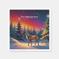 Christmas Winter Wonderland Holiday Season Napkins