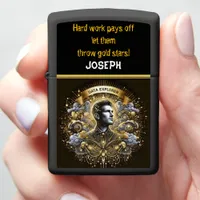 Creative Data Exploration in Mystical Realms Zippo Lighter