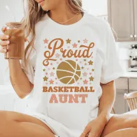 Proud Basketball Aunt T-Shirt