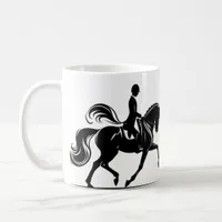 Dressage Riding Rider Horse Mug