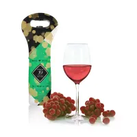 Elegant 19th Jade Wedding Anniversary Wine Bag