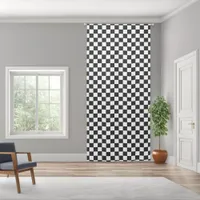 Simple Black and White Check | Blackout Curtains