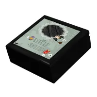 Photo Frame with Witch, Monsters, Ghost, Cat Gift Box