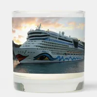 AIDAluna Cruise Ship in Road Town on Tortola Scented Candle