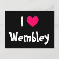 I Love Wembley Postcard