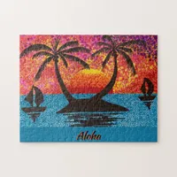 Puzzle - Island Sunset