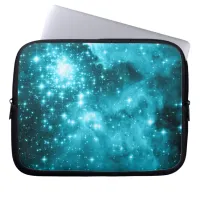 Aqua Stars Laptop Sleeve