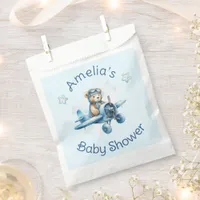 Sweet Little Boy on the Way Baby Shower Favor Bag