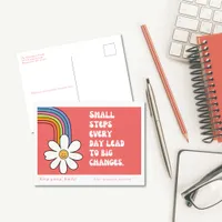 Personalized Self-Motivation Postcard