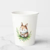 Woodland Animal Baby Shower Paper Cups