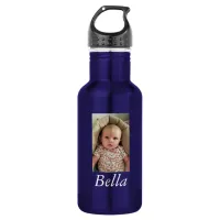 Personalized Water Bottle, Add Your Picture!   Stainless Steel Water Bottle