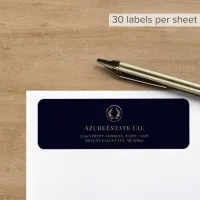 Return Address Labels for Business Laurel Logo