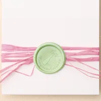 Congratulations! Champagne Bottle Wax Seal Sticker