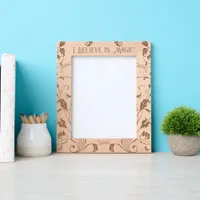 I Believe in Magic!  Etched Frames