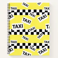 Yellow New York Taxi Cab Notebook