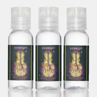 Cool Personalized Guitar Art Hand Sanitizer