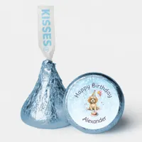 Cute Puppy with Party Hat Birthday Hershey®'s Kisses®