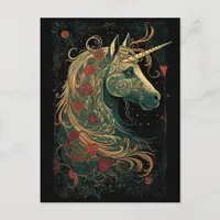 Beautiful Unicorn Postcard