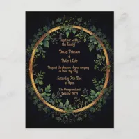 Personalize your Wedding invitation Postcard