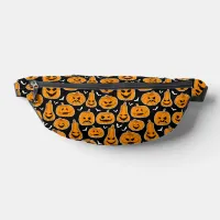 Creepy Pumpkins Patterned Halloween Fanny Pack