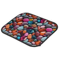 Colored Stones Car Floor Mat