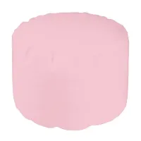 Baby Pink Kids Room Add Photo Color Name Round Pouf