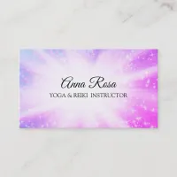 *~* Sparkle Reiki Energy Healing Rays Business Card