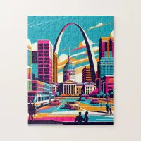 St Louis, Missouri | The Gateway Arch  Jigsaw Puzzle