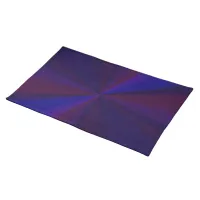 Circular Gradient Patchwork Blue to Purple Placemat