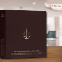 Estate Planning and Trust Documents 3 Ring Binder