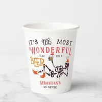 Christmas July Skeleton Summer Ween Beer Birthday Paper Cups