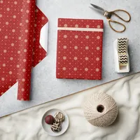 Vintage Star Pattern Wrapping Paper