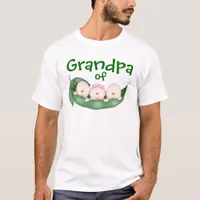 Grandpa of Mixed Triplets T-Shirt