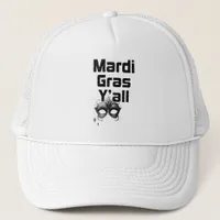 Mardi Gras Y'all Trucker Hat