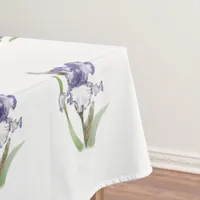 Purple Ruffled Iris Tablecloth