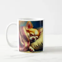 Cute Napping Chihuahua  | Sweet Dreams Tea of Coffee Mug